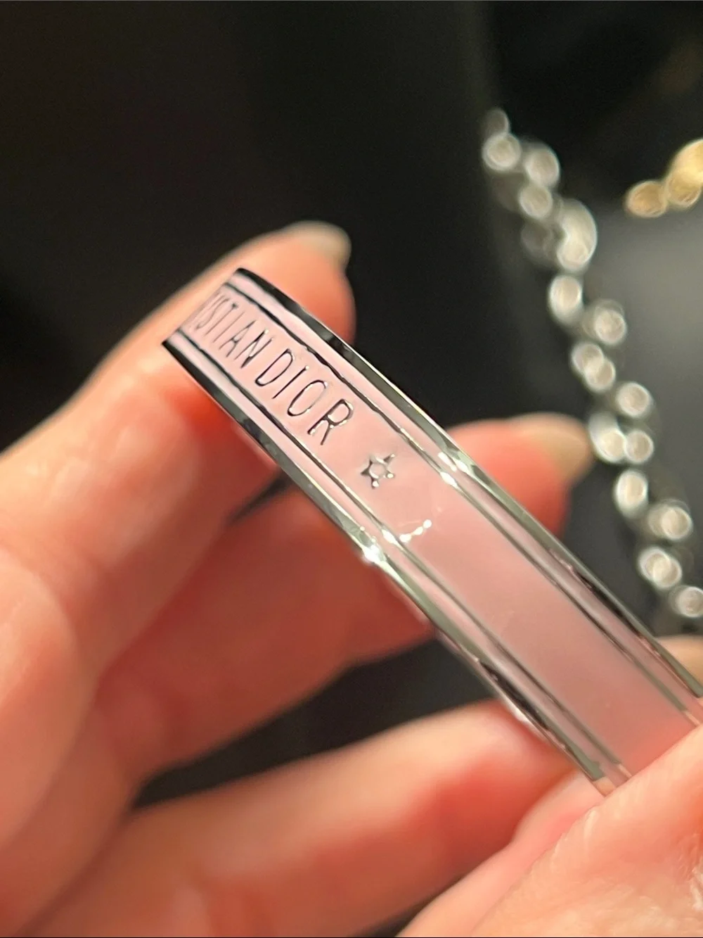 None polished silver